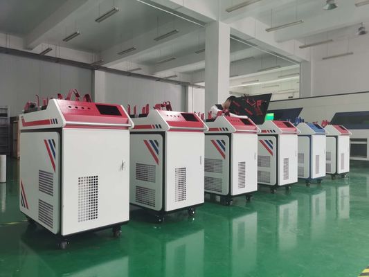 Saldatore tenuto in mano Time Energy Splitting del laser 1000w di 50HZ 6mm