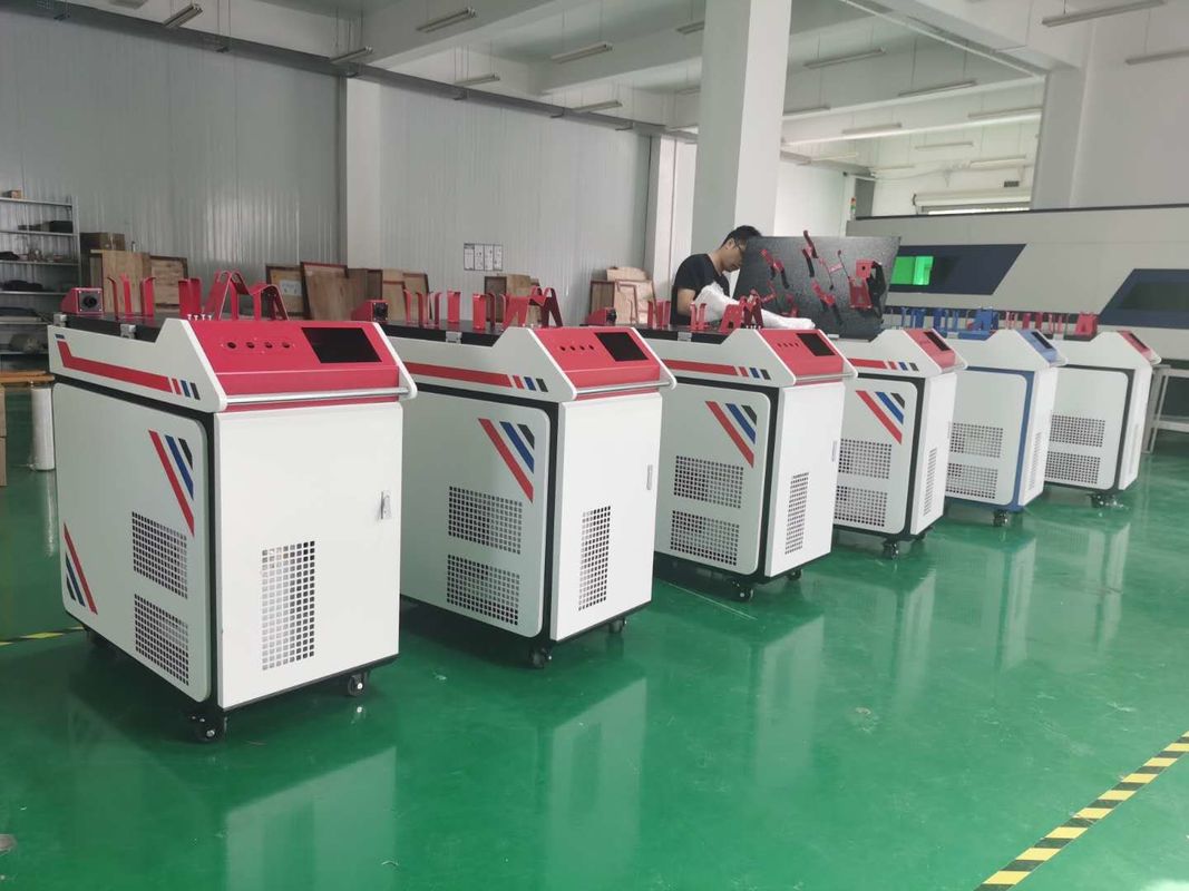 1000W tenuto in mano 1080nm IPG MAX Laser Welding Machine CW IEC60204