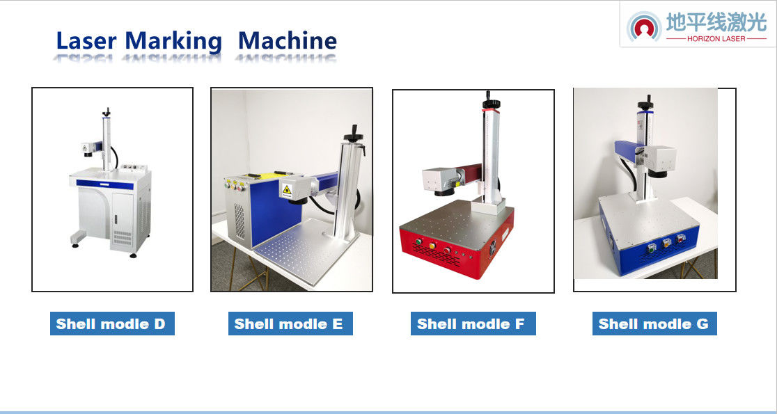 Macchine di segno del laser del metallo 30W 60khz, macchina della marcatura del laser per plastica