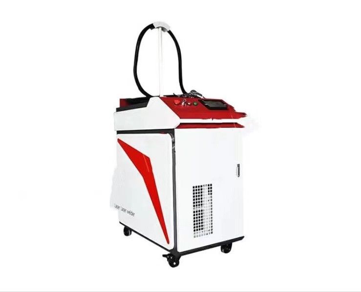 Pendolo tenuto in mano di raffreddamento ad acqua del saldatore 1000W del laser dell'OEM 8m doppio