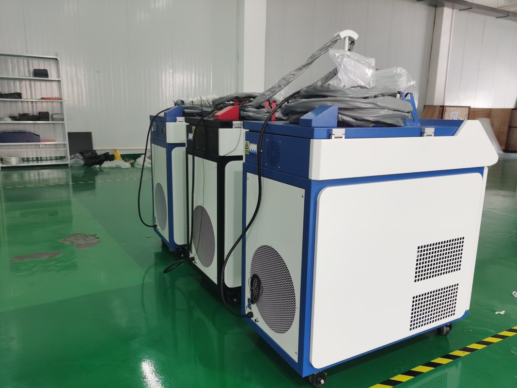 pendolo del laser di 1000W 1080nm doppio del saldatore dell'attrezzatura tenuta in mano di Fiber Laser Welding