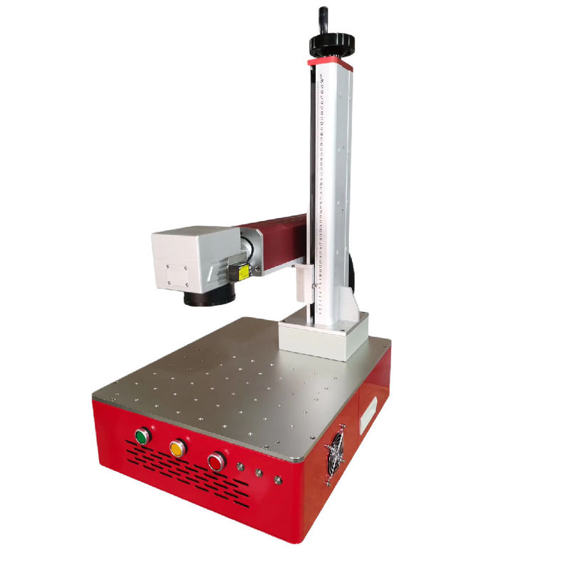 incisore For Metal del laser della fibra di raffreddamento a aria 20KHz di 5mm
