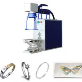 Macchina della marcatura del laser della fibra del metallo 50W 3d di colore di Mopa