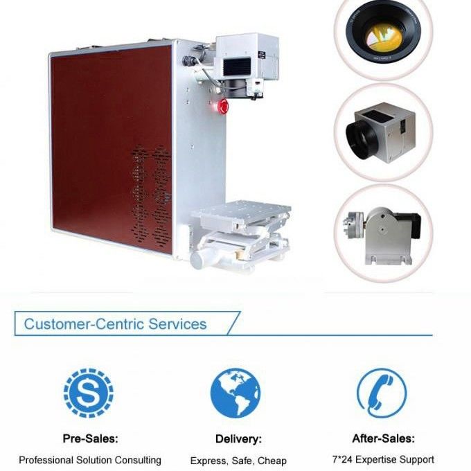 macchina portatile della marcatura del laser 20W per metallo, Etcher tenuto in mano del laser per metallo