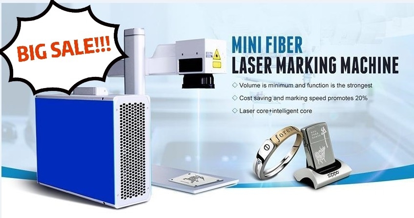 metallo 10.64um da tavolino di controllo della macchina EZCAD della marcatura del laser della fibra 30W